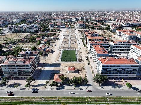 ÇİMENLİK MAHALLESİ’NE 16 BİN METREKARELİK PARK