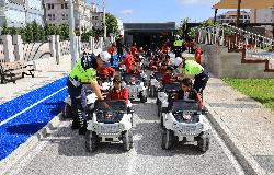TRAFİK EĞİTİM PARKI VE TABİAT MEKTEBİ’NDE YENİ DÖNEM BAŞLADI