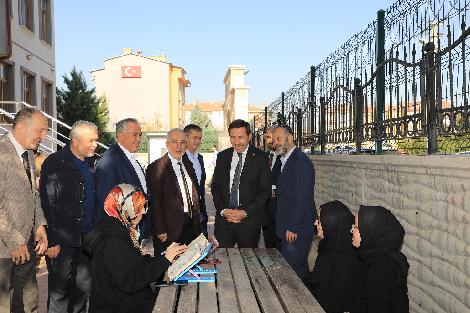 BAŞKAN KILCA ÖĞRENCİLERİN HAFIZLIK HEYECANINA ORTAK OLDU