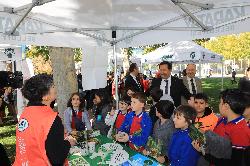 HASAN KILCA “ORMAN VE SU FARKINDALIĞI” ETKİNLİĞİNDE ÖĞRENCİLERLE BİR ARAYA GELDİ