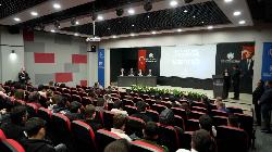 ÖĞRENCİLER SORDU, KAYMAKAM AYHAN VE BAŞKAN KILCA YANITLADI