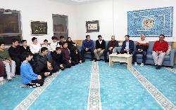 BAŞKAN KILCA VE AKİF DEMİRCİ ÖĞRENCİLERLE BİR ARAYA GELDİ