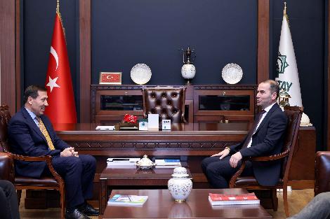 STUDENİÇAN BELEDİYESİ’NDEN KARATAY’A ZİYARET