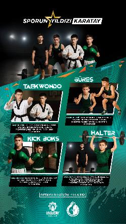 KARATAY BELEDİYESİ GELECEĞİN SPOR YILDIZLARINI ARIYOR