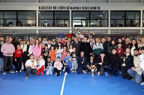 “KONYA TENİS TURNUVASI” KARATAY’DA TAMAMLANDI