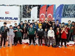 KARATAY BELEDİYESPOR GÜREŞ TAKIMI KARAMAN'DAN İKİNCİLİKLE DÖNDÜ