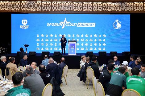 HASAN KILCA, KARATAY BELEDİYESPOR KULÜBÜ İLE İFTARDA BİR ARAYA GELDİ