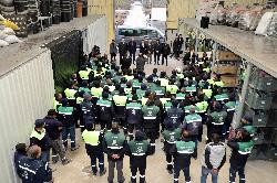 BAŞKAN HASAN KILCA, MESAİ ARKADAŞLARIYLA BAYRAMLAŞTI