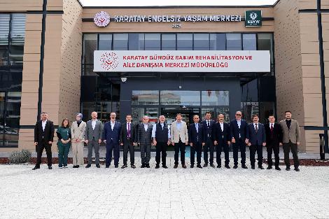 ÇORUM BELEDİYE BAŞKANI HALİL İBRAHİM AŞGIN’DAN KARATAY’A ZİYARET