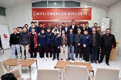 HASAN KILCA GENÇLERLE BİR ARAYA GELDİ