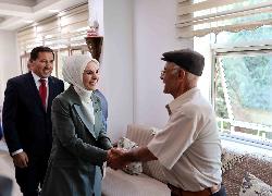BAKAN GÖKTAŞ, ÇELEBİ MAHALLE KONAĞI'NDA BÜYÜKLERLE BULUŞTU