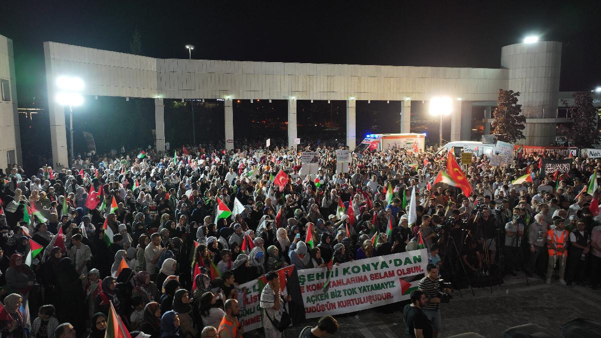 BAŞKAN KILCA ULUSLARARASI FİLİSTİN KONVOYU MİTİNGİ’NE KATILDI