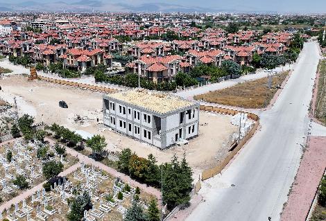 İSTİKLAL POLİS MERKEZİ’NİN İNŞAATI HIZLA SÜRÜYOR