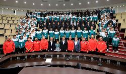 HASAN KILCA, KARATAY BELEDİYESPOR’UN FUTBOL TAKIMLARINI AĞIRLADI