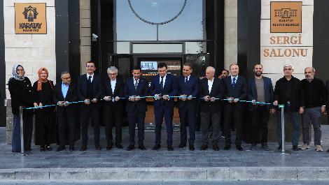 KARATAY SANAT MERKEZİ SERGİSİ AÇILDI