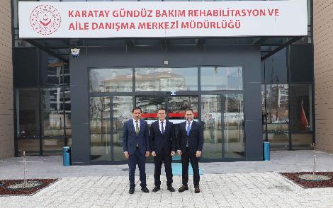 YAKUTİYE BELEDİYE BAŞKANI MAHMUT UÇAR’DAN KARATAY’A ZİYARET 