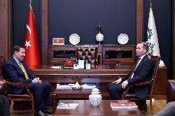 STUDENİÇAN BELEDİYESİ’NDEN KARATAY’A ZİYARET