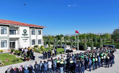 BAŞKAN KILCA, MESAİ ARKADAŞLARIYLA BAYRAMLAŞTI