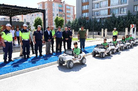 TRAFİK EĞİTİM PARKI’NDA EĞİTİMLER TAMAMLANDI